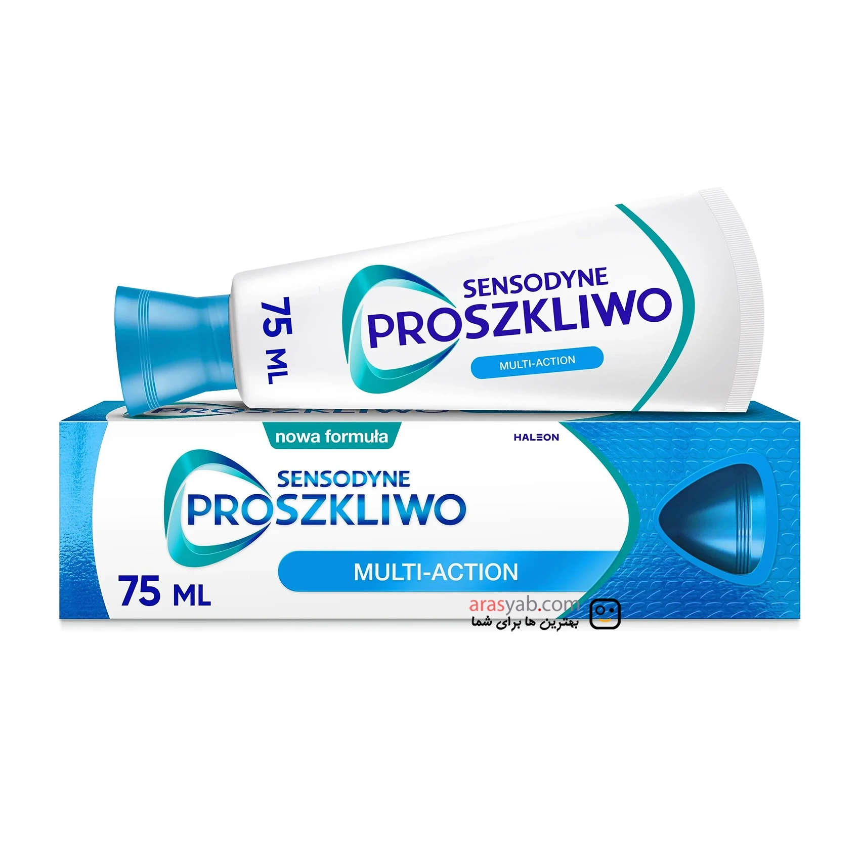 خمیر دندان تقویت کننده دندان سنسوداین ProGlaze مدل مولتی اکشن Multi-Action حجم 75 میل