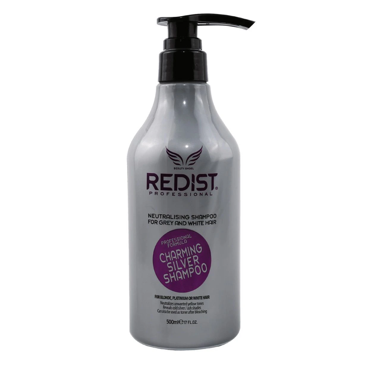 شامپو سیلور ردیست Redist با خاصیت ضد زردی حجم 500 میل