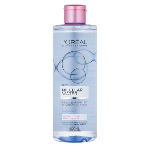 پاک کننده صورت لورآل Micellar Water Loreal حجم 400 میلی