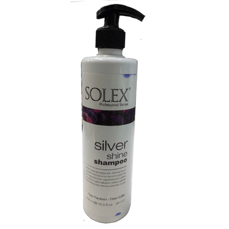 شامپوی تخصصی بدون سولفات سولکس مدل silver shine حجم 500 میلی