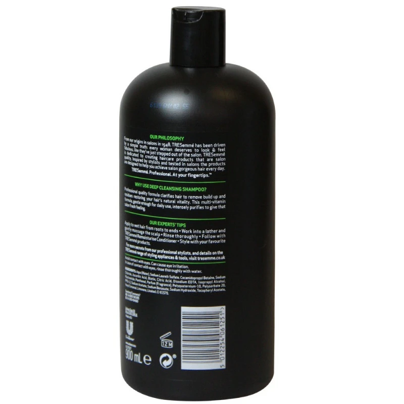 شامپو مولتی ویتامین و احیا کننده TERSemme مدل Cleanse &amp; Replenish حجم 900 میلی