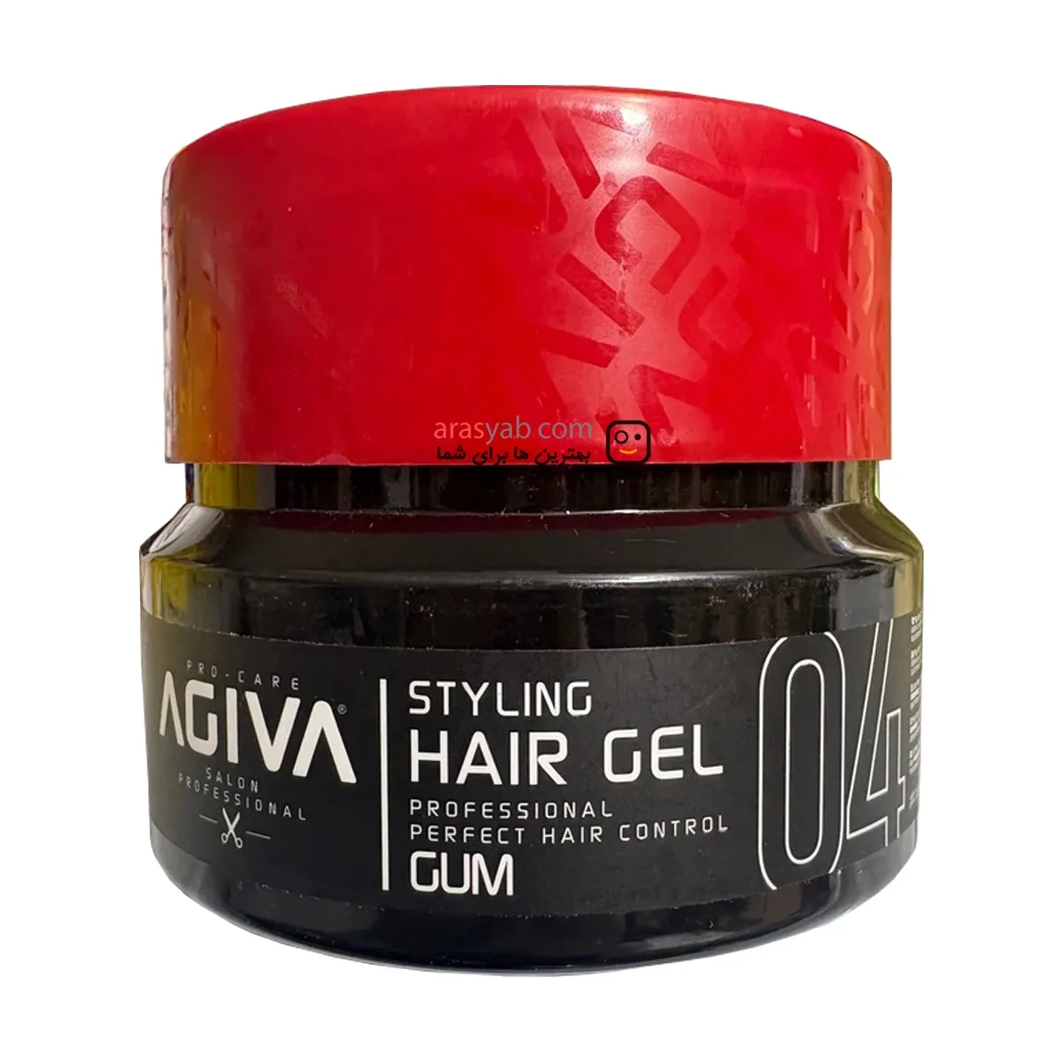 ژل مو آگیوا Agiva 04 درب قرمز مدل گام Gum حجم 700 میل