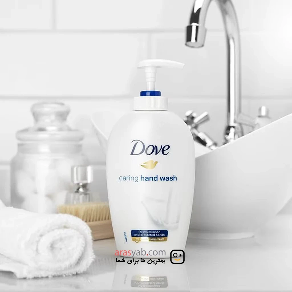 مایع دستشویی کرمی اورجینال داو Dove مدل deeply nourishing حجم 250 میلی