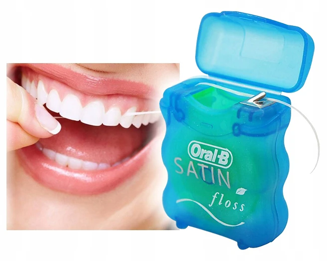 نخ دندان ساتین فلوس Satin Flos اورال بی Oral-B