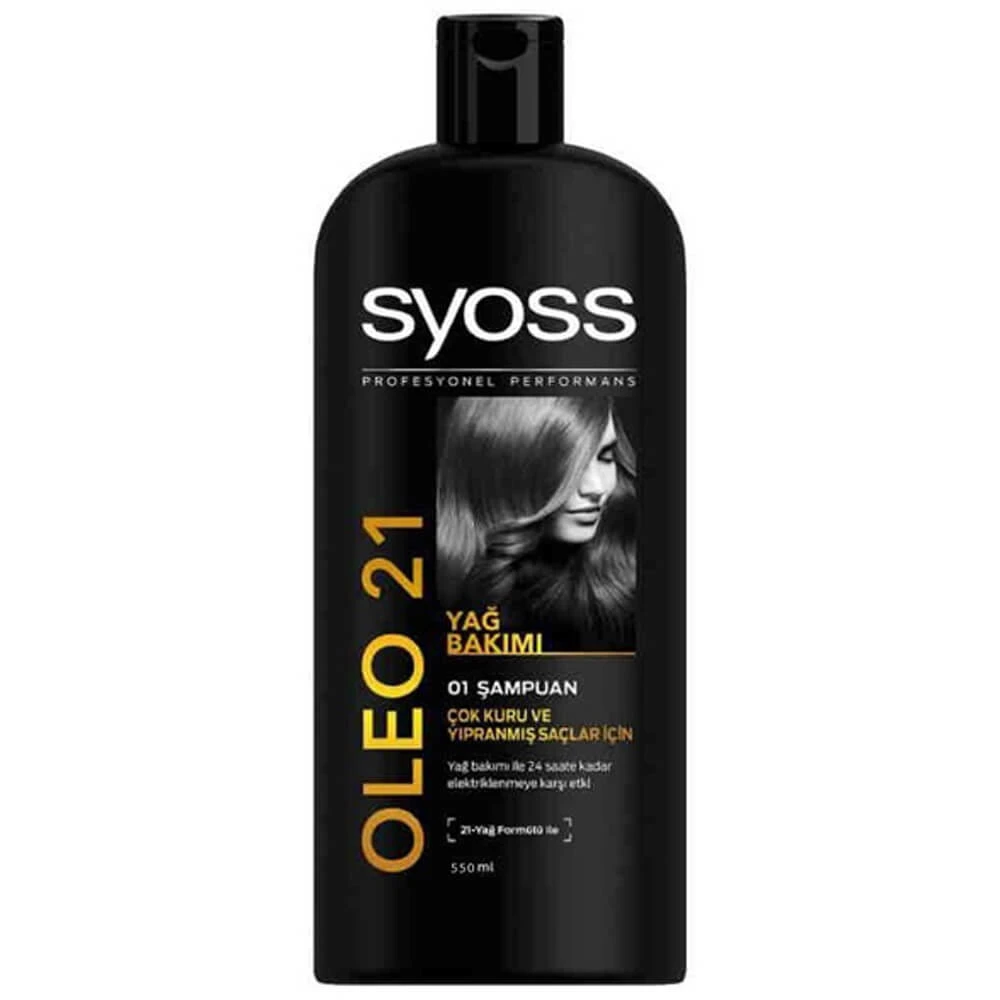 شامپو سایوس اصل مدل SYOSS OLEO 21 حجم 550 میل