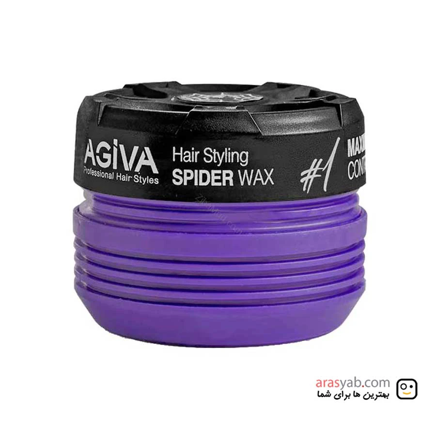 اسپایدر واکس آگیوا Agiva 01 مدل Heavy Hold حجم 175 میل