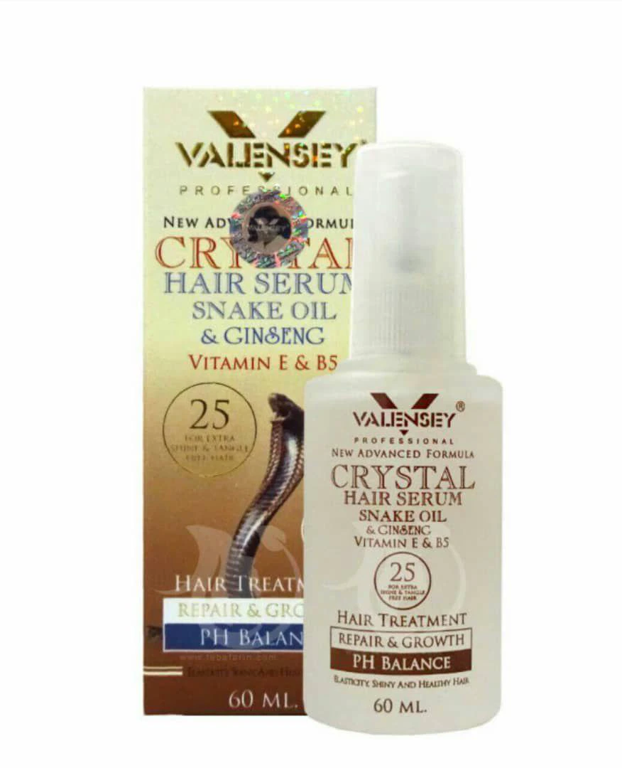 سرم مو کریستال روغن مار والنسی VALENSEY تایلند
