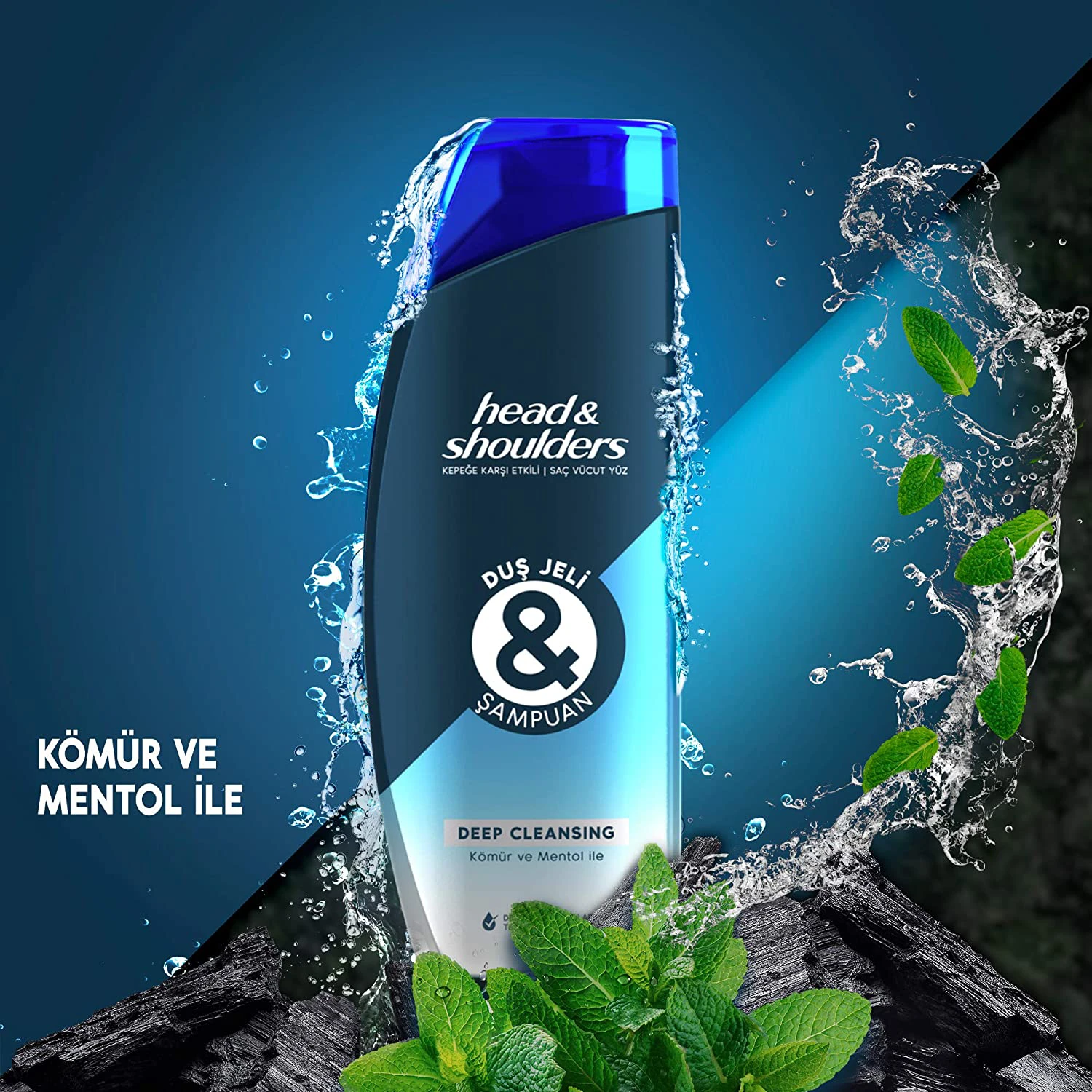 ژل دوش و شامپو ضد شوره هد اند شولدرز Head &amp; Shoulders مدل Deep Cleansing حجم 360 میلی