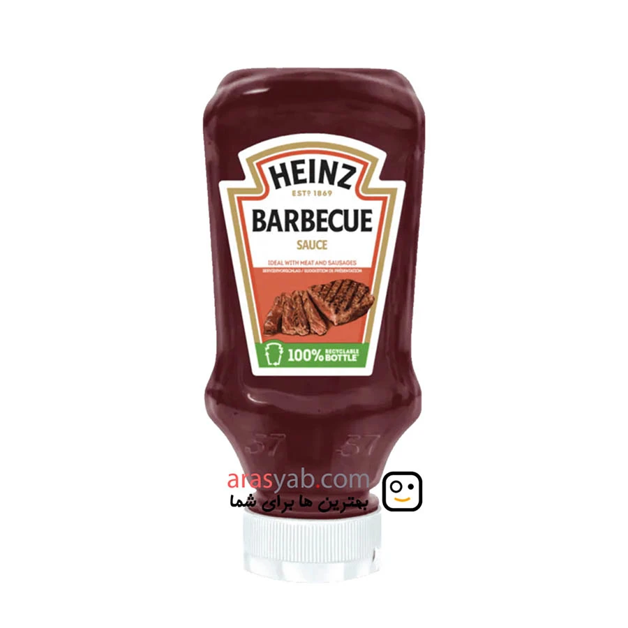 سس برگر هاینز Heinz مدل باربیکیو Barbecue وزن 250 گرم