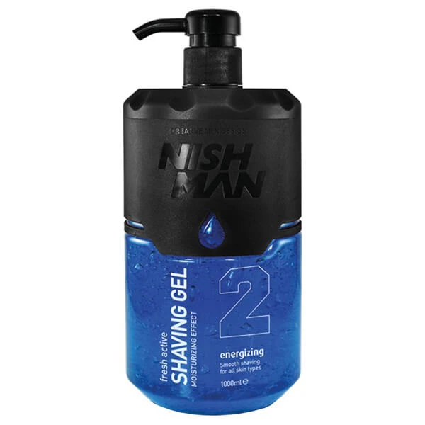 ژل اصلاح نیشمن مدل Fresh Active حجم 1000 میلی