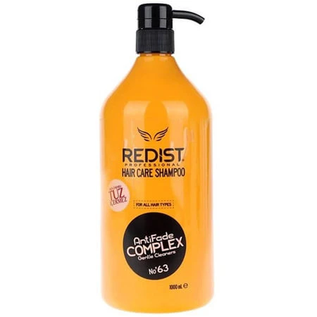 شامپو ردیست Redist زرد مدل آنتی فید سری AntiFade Complex مناسب انواع مو حجم 1000 میل