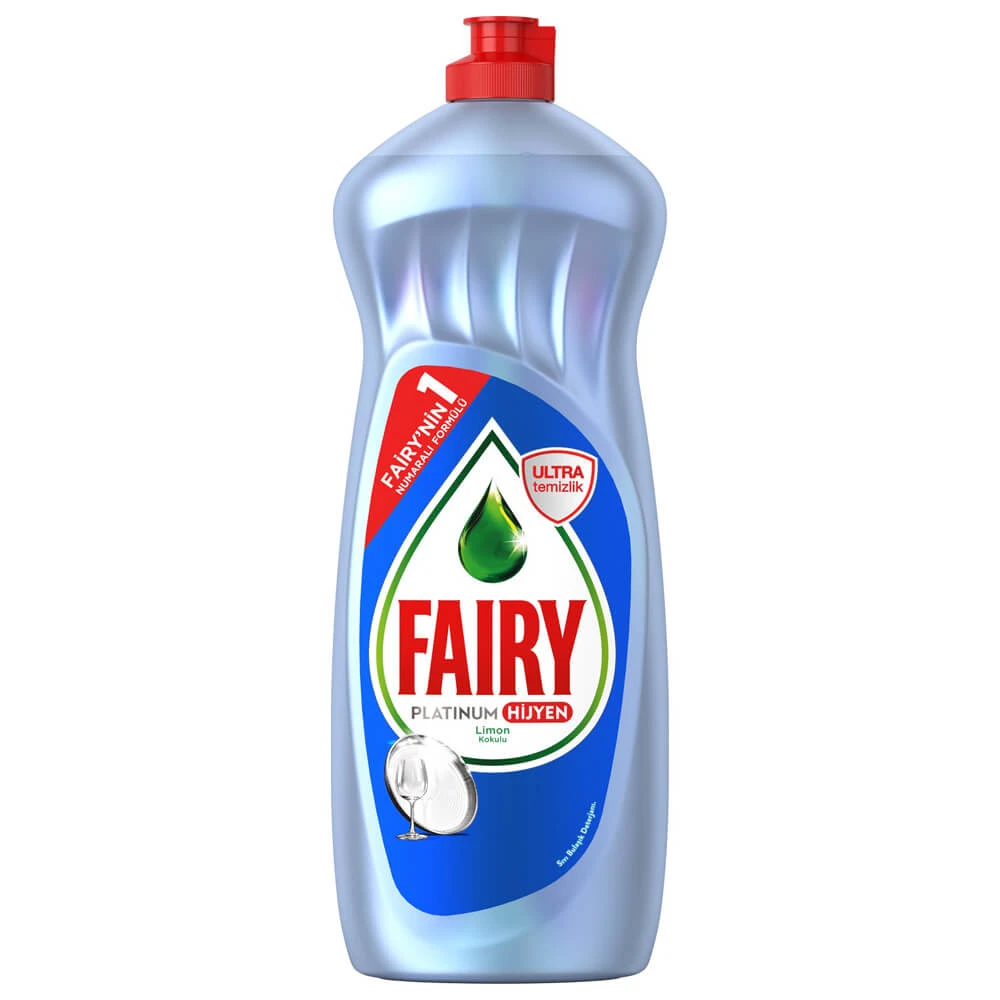 مایع شستشوی دستی ظروف Fairy Platinum با رایحه لیمویی حجم 750 میلی