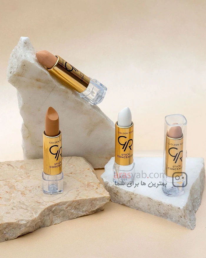 کانسیلر استیکی گلدن رز golden rose شماره 01 حجم 4/5 میل
