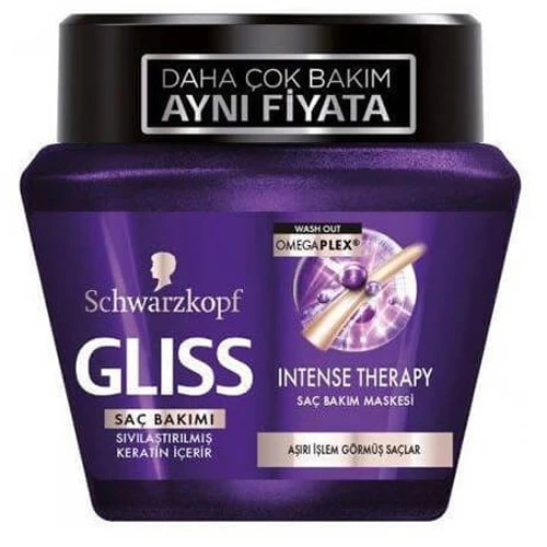 ماسک احیا کننده مو GLISS مدل INTENSE Therapy حجم 300 میل