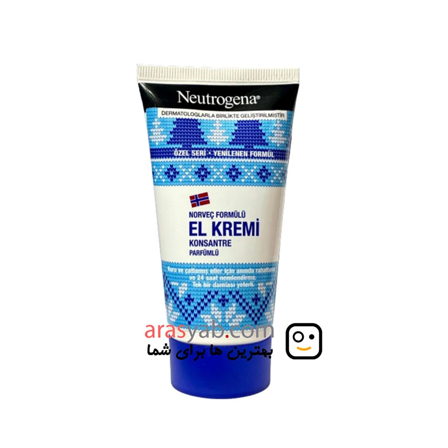کرم دست تیوپی معطر نوتروژینا Neutrogena حجم 75 میلی
