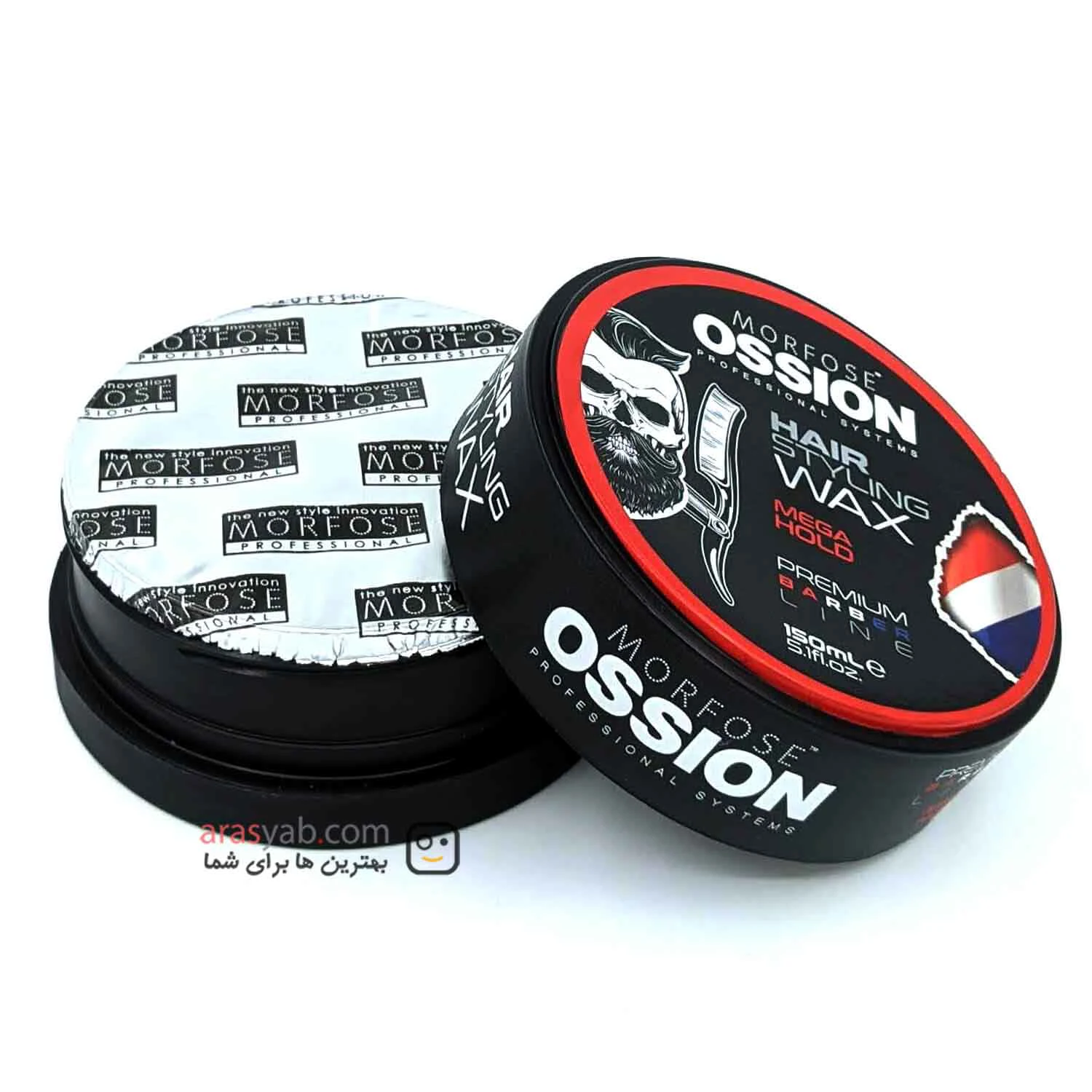 واکس مو Mega Hold مورفوس Ossion سری Barber Line حجم 150 میل