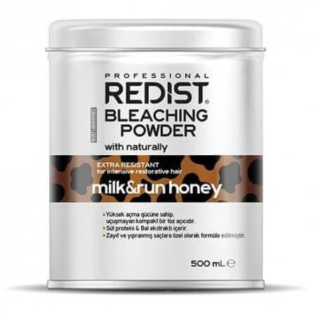 پودر دکلره بی نظیر شیر و عسل ردیست BLEACHING POWDER حجم 500 میلی