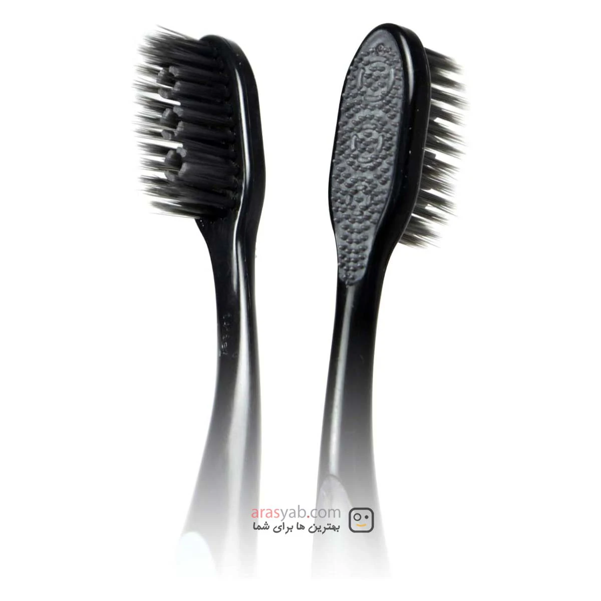 مسواک زغالی کلگیت Colgate Charcoal سایز مدیوم مدل 360 درجه