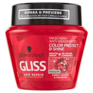 ماسک گلیس برای موهای رنگ شده مدل COLOR PROTECT &amp; SHINE حجم 300 میلی