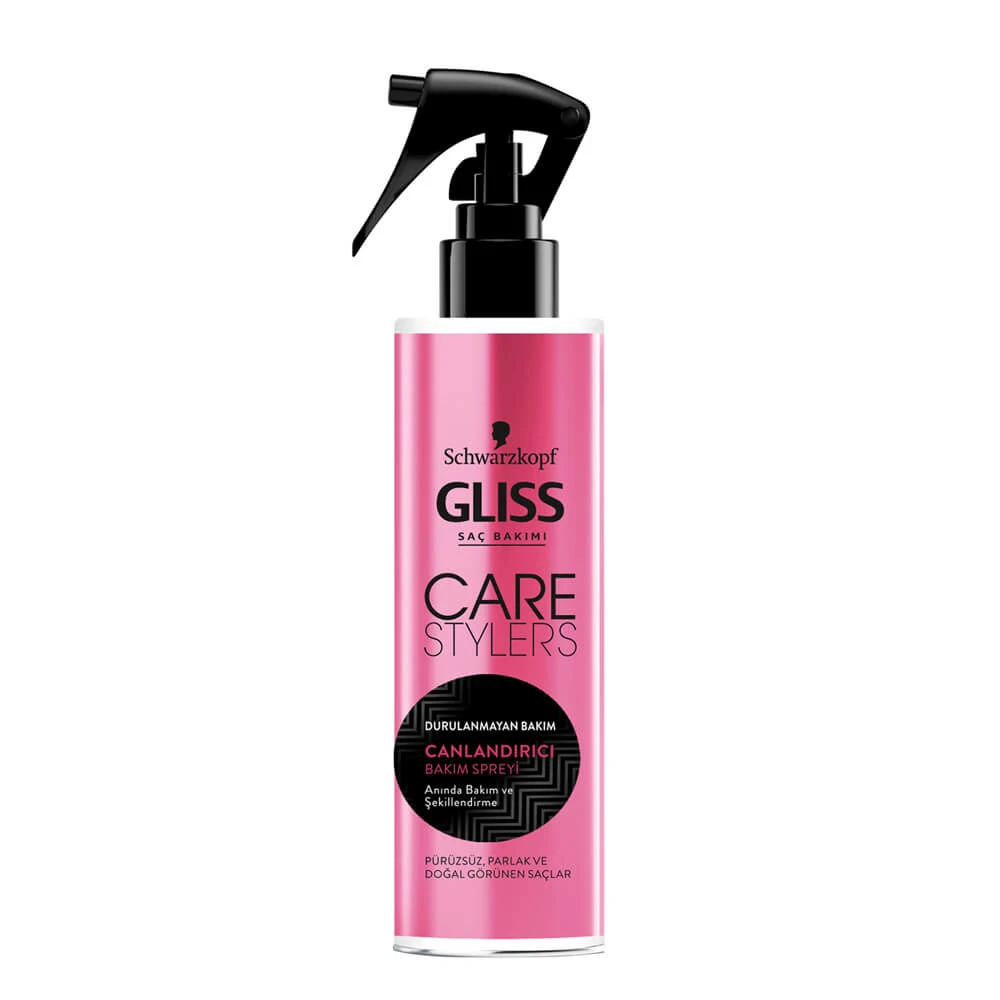 اسپری تقویت کننده مو گلیس GLISS مدل Care Stylers حجم 150 میلی
