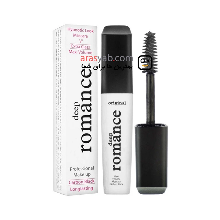 ریمل دیپ رومنس سفید مدل DR-01 حجم دهنده قوی حجم 13 میل