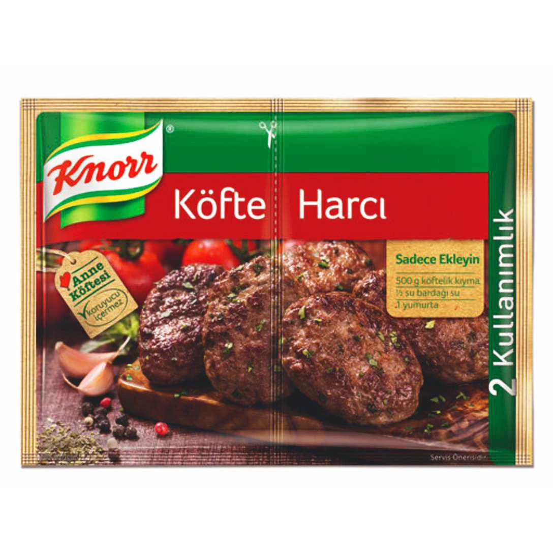 چاشنی کوفته و گوشت چرخ کرده کنور Knorr بسته 82 گرمی
