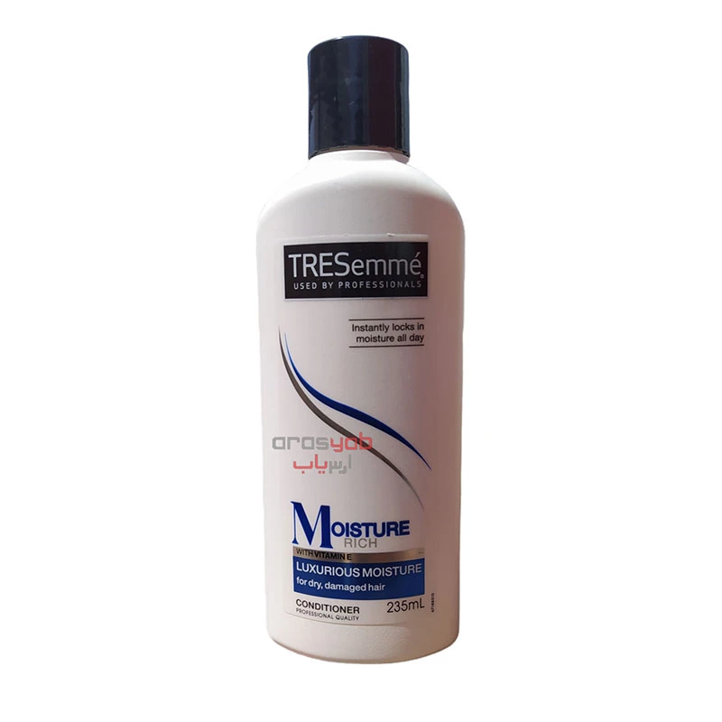 نرم کننده آبرسان ترزمه TRESemme برای موهای خشک و آسیب دیده حجم 235 میل