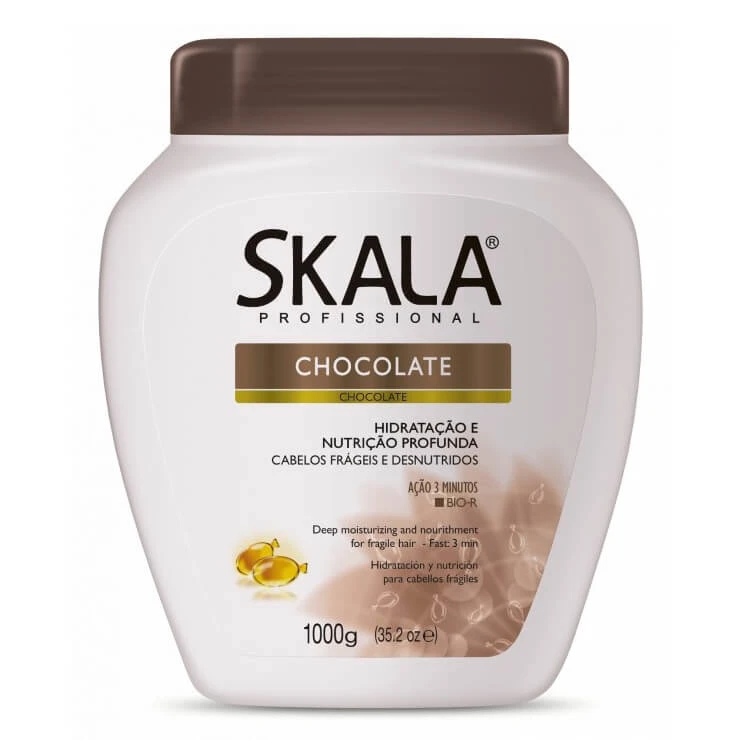 ماسک موی شکلات skala حجم 1 کیلویی