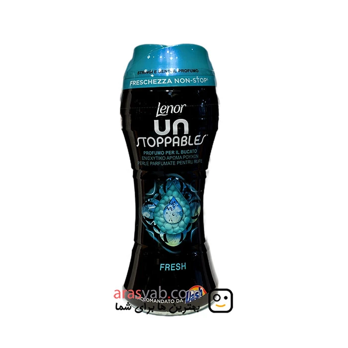 بوستر خوشبو کننده لباس لنور Lenor مدل Fresh با رایحه خنک حجم 195 گرم
