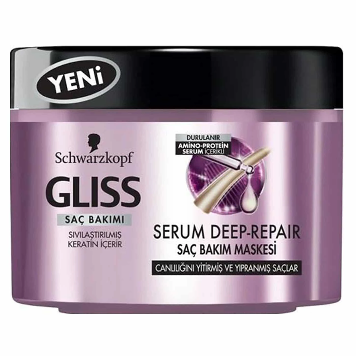 ماسک احیا کننده مو گلیس مدل Deep Repair حجم 200 میلی