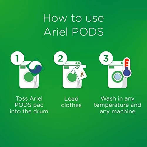 قرص لباسشویی همه کاره Ariel مدل Clean &amp; Protect ساخت فرانسه تعداد 40 عددی
