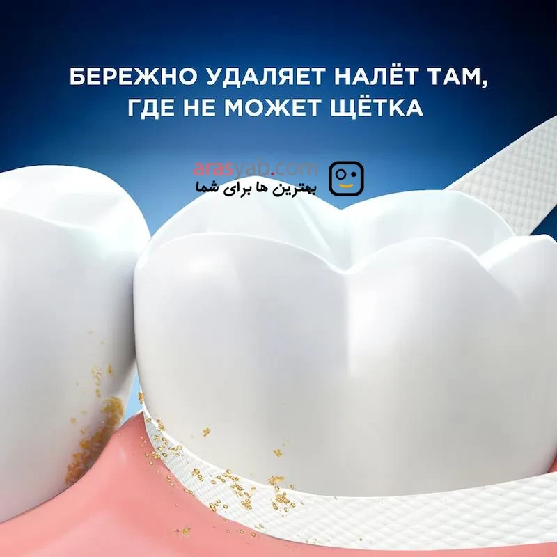 نخ دندان مومی اورال بی Oral-B مدل FLOSS TAPE سری Deep Clean نعنایی 50 متری