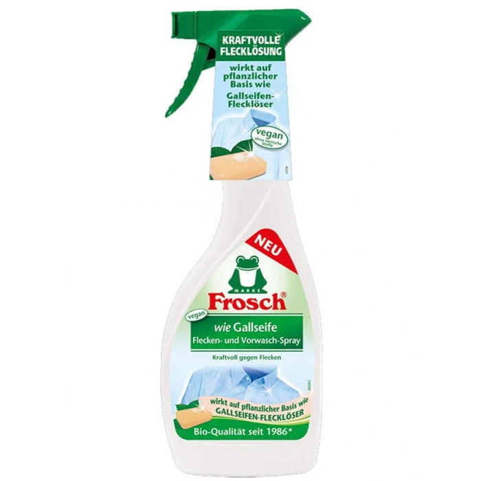 اسپری لکه بر البسه رنگی و سفید فرش Frosch حجم 500 میلی