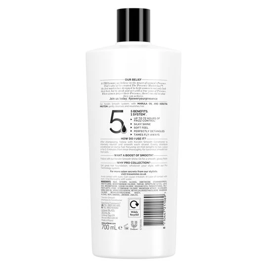 نرم کننده کراتینه ترزمه مدل Keratin Smooth حاوی روغن مارولا حجم 700 میلی