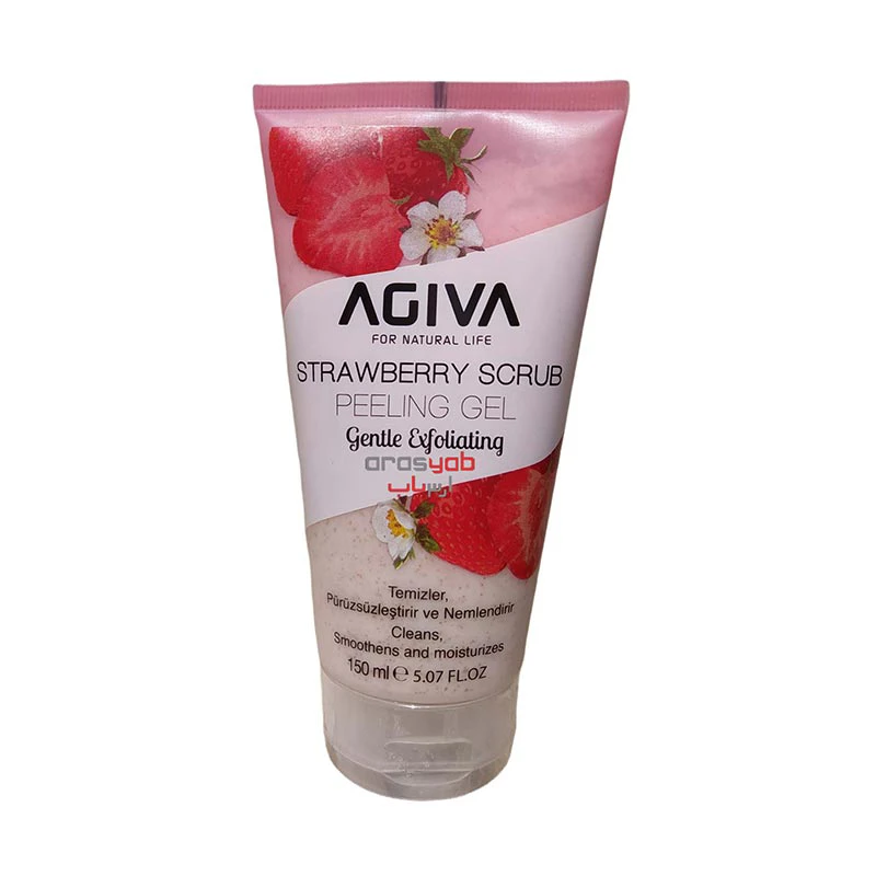 اسکراب توت فرنگی آگیوا Agiva حجم 150 میل