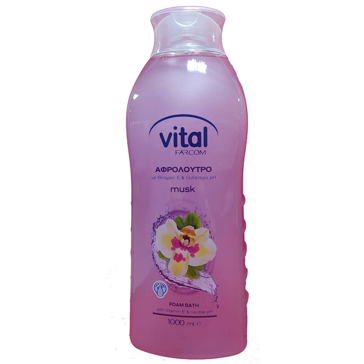شامپو بدن vital با عصاره مشک MUSK حجم 1 لیتری