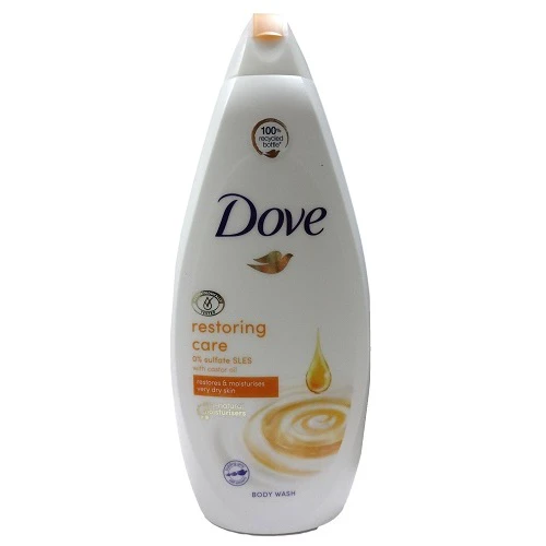 شامپو بدن dove با رایحه عسل برای پوست های خیلی خشک حجم 750 میلی