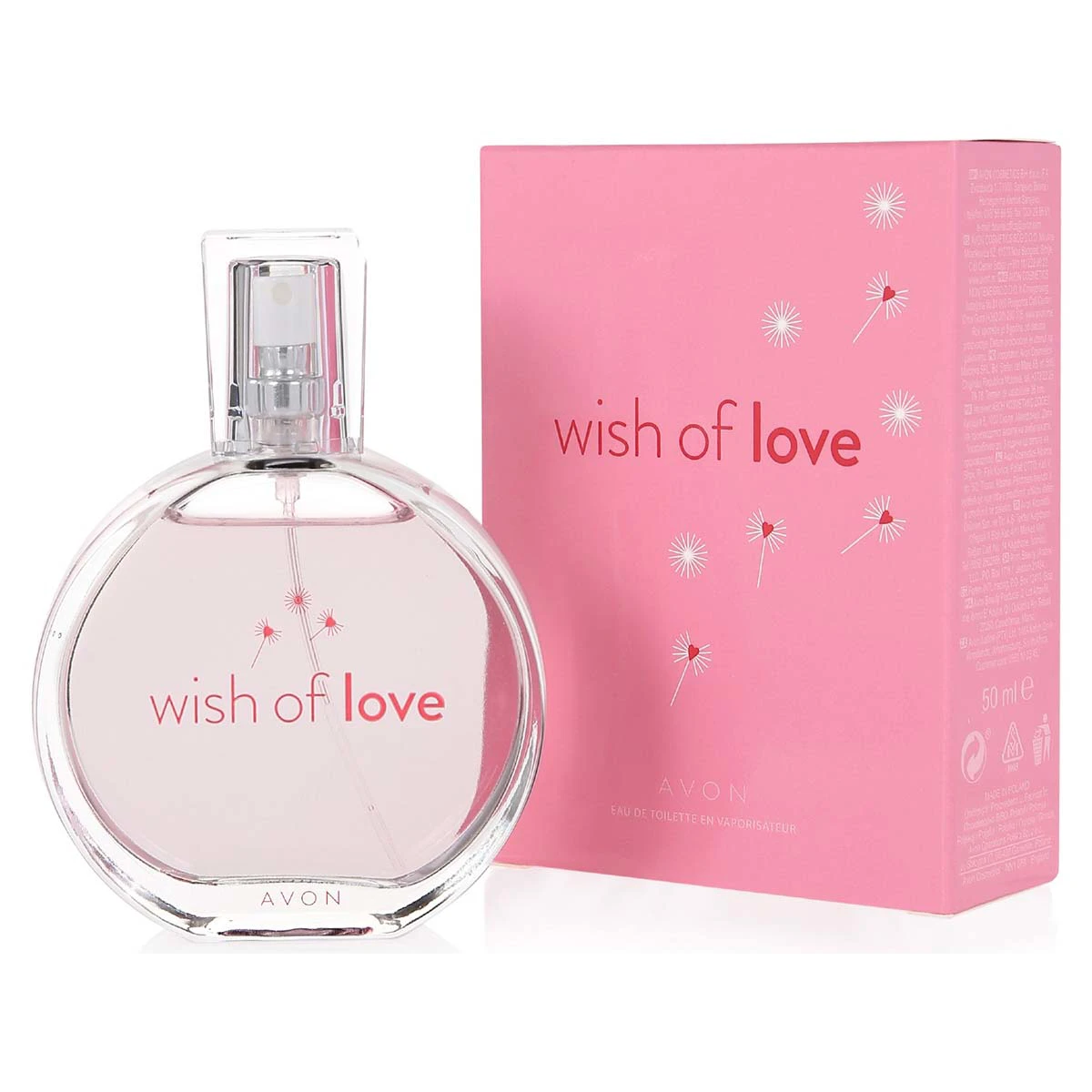 ادکلن زنانه آون Avon مدل wish of love حجم 50 میل