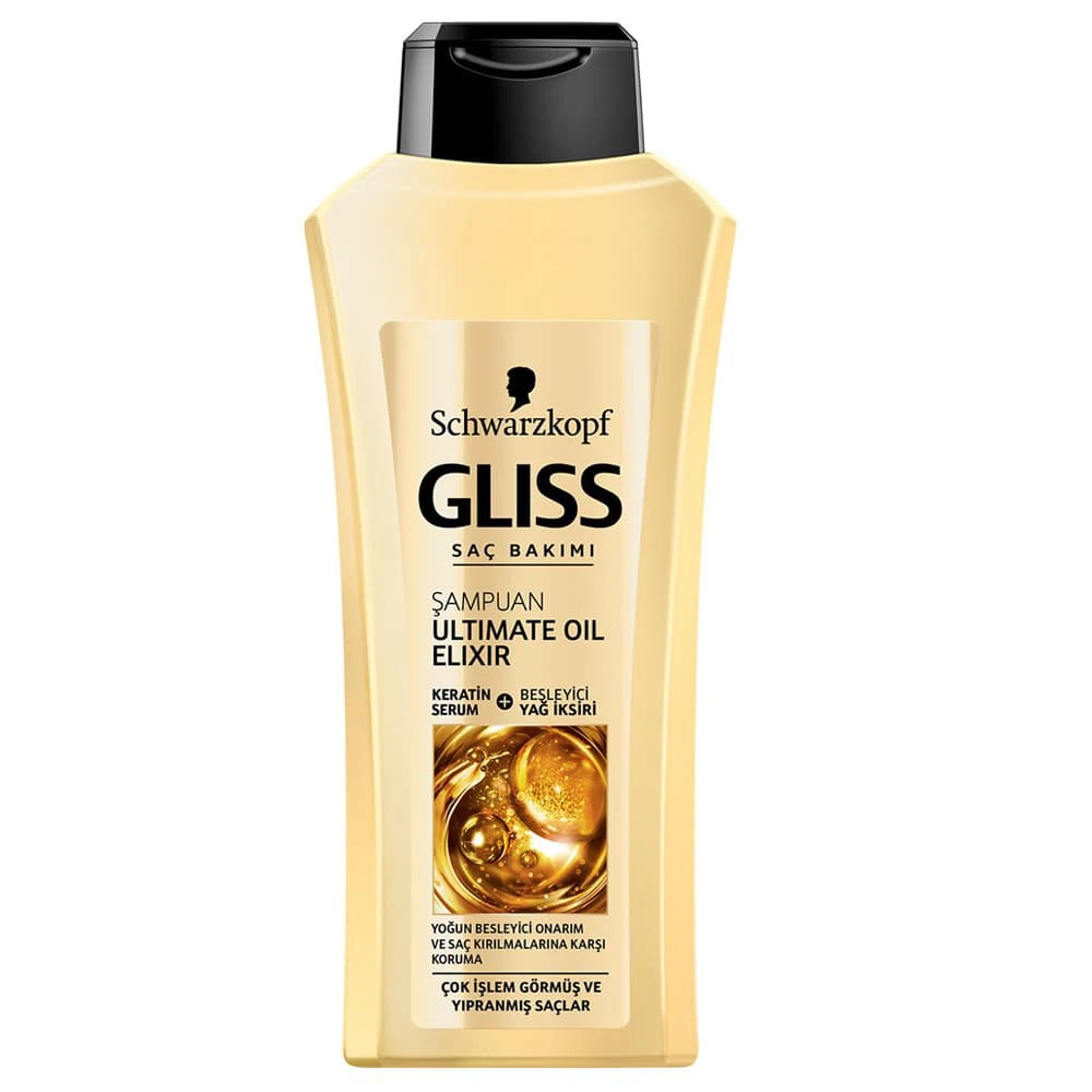 شامپو موی سر مدل Ultimate Oil Elixir گلیس GLISS حجم 525 میلی
