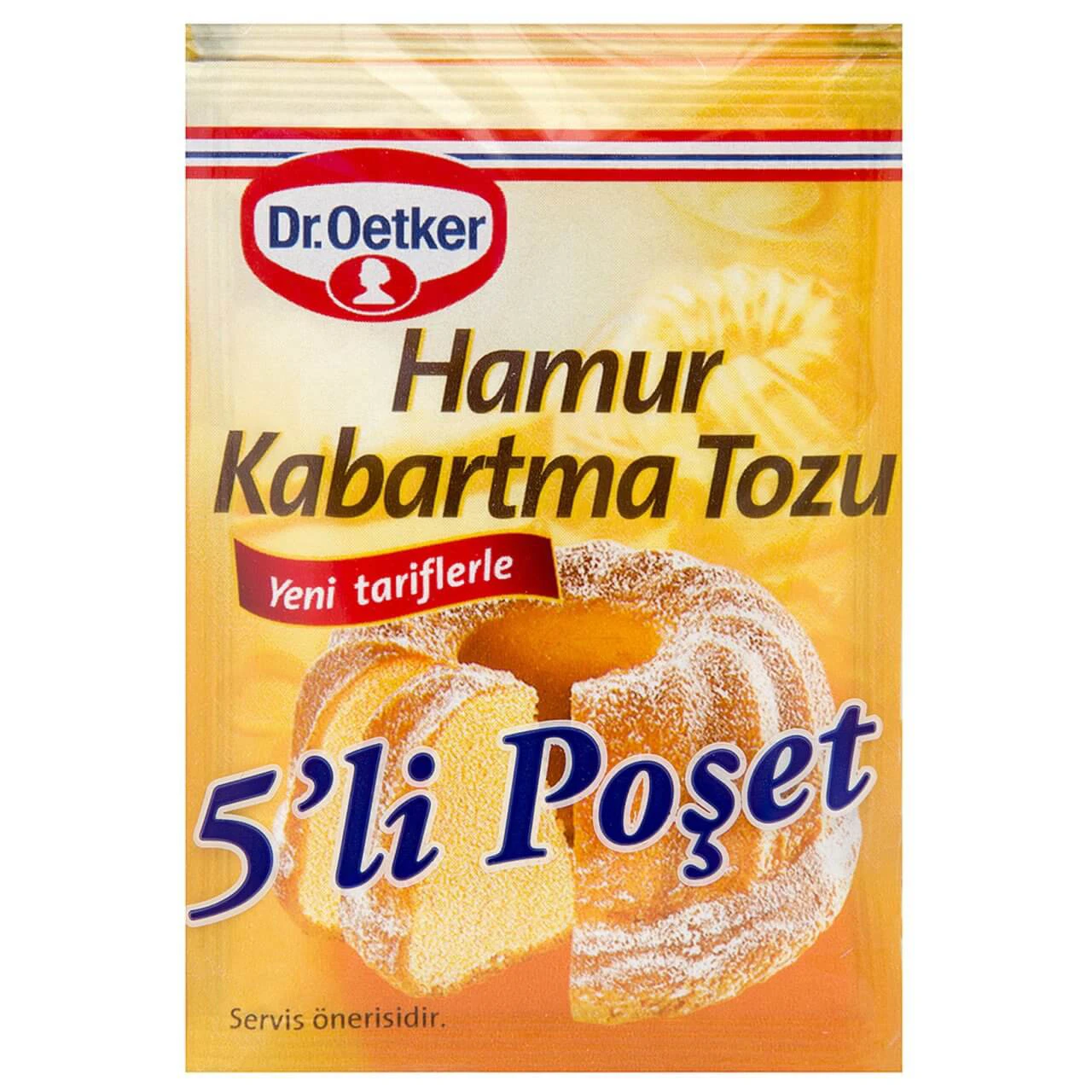 بکینگ پودر دکتر اوتکر Dr.Oetker تعداد 5 بسته 10 گرمی