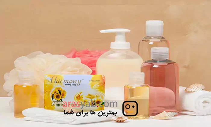صابون گلیسیرینه هارمونی Harmony با رایحه گل آفتاب گردان وزن 135 گرم