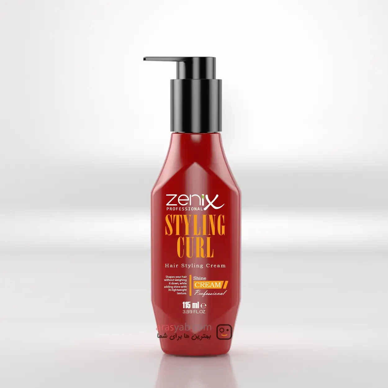 کرم فر کننده موی زنیکس zenix مدل Styling Curl حجم 115 میل