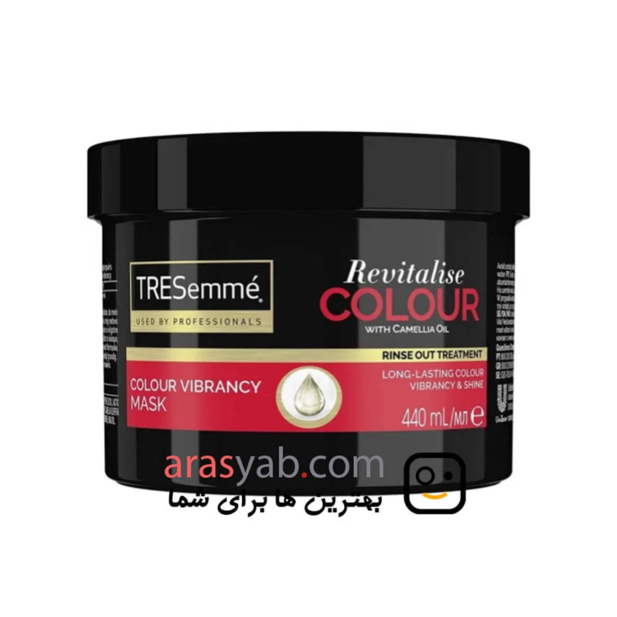ماسک مو ترزمه TRESemme برای مو های رنگ شده حجم 440 میل
