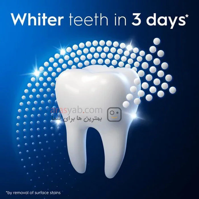 خمیردندان اورال بی سفید کننده مدل extra whitening با محافظت 24 ساعته حجم 75 میل