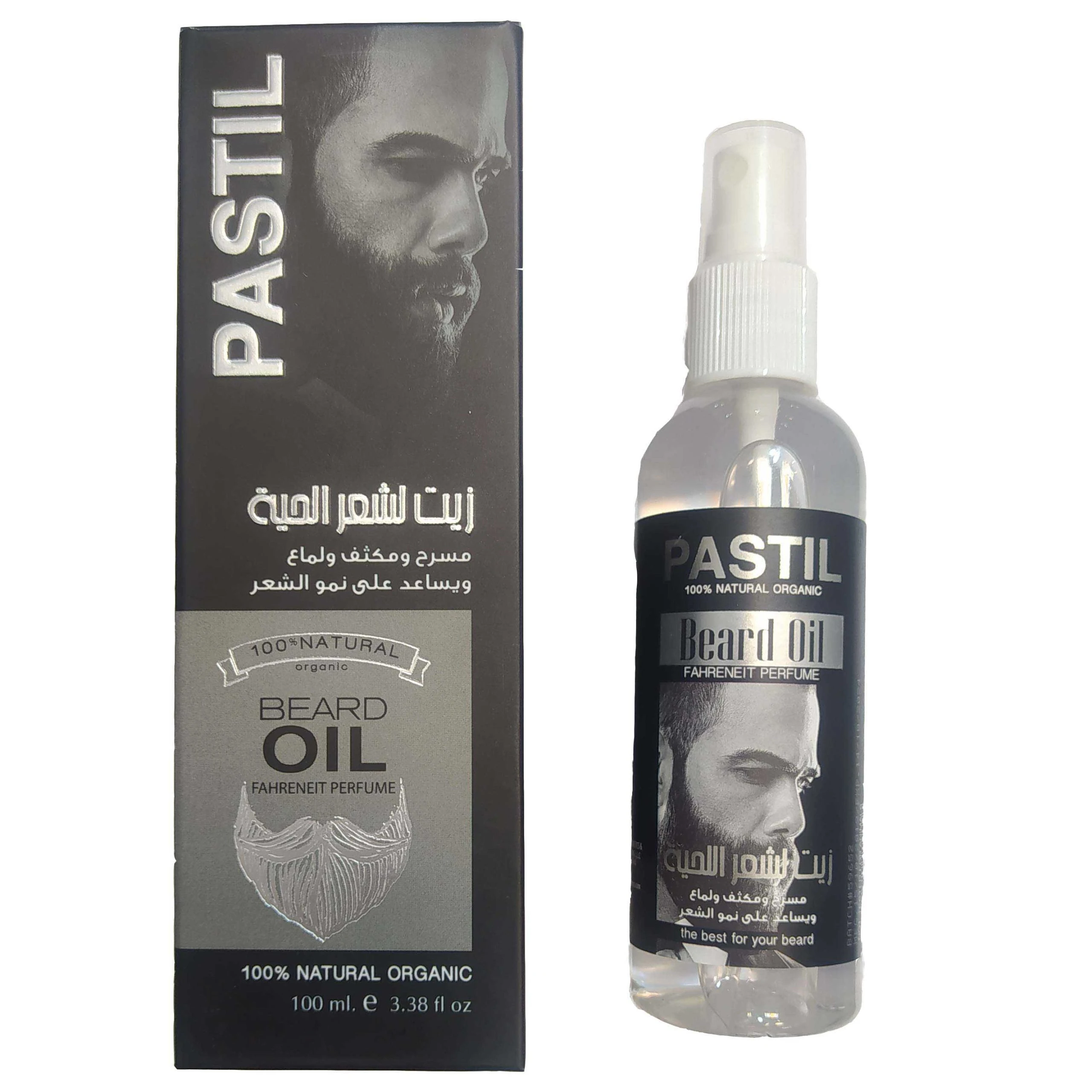 روغن تقویت کننده ریش و سبیل Pastil حجم 100 میلی