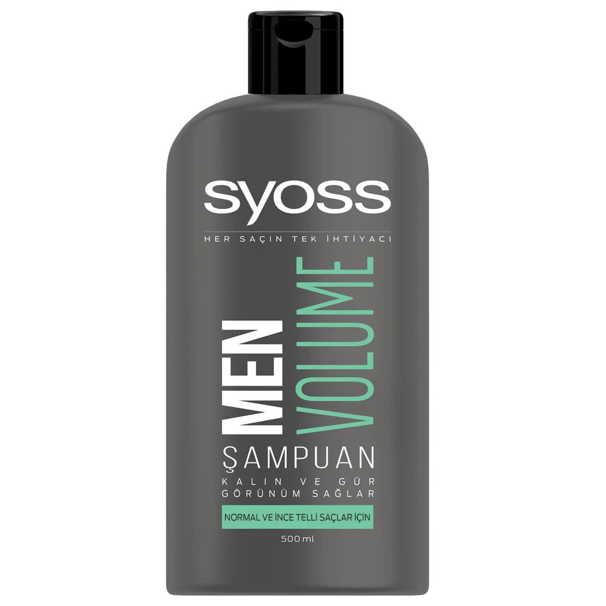 شامپو syoss مردانه مدل MEN VOLUME برای موهای نرمال و نازک حجم 500 میلی