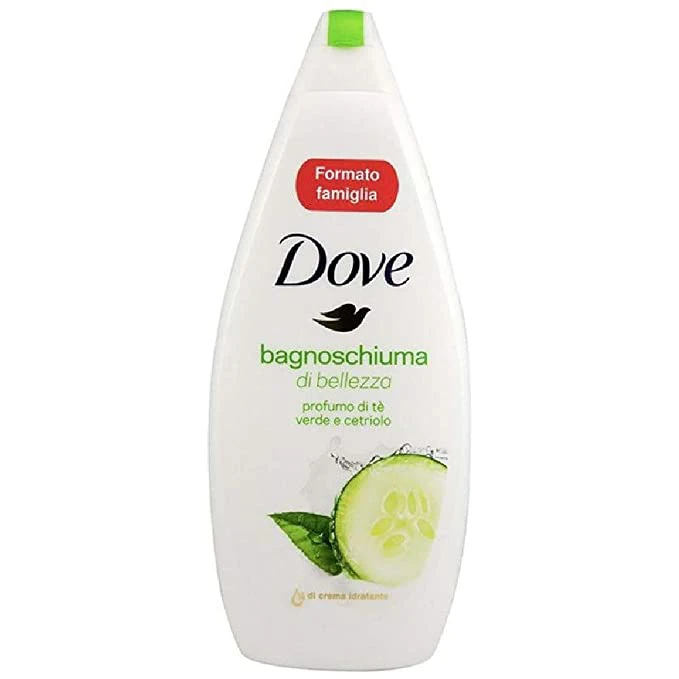 شامپو بدن داو Dove با رایحه ی خیار و چای سبز حجم 700 میلی