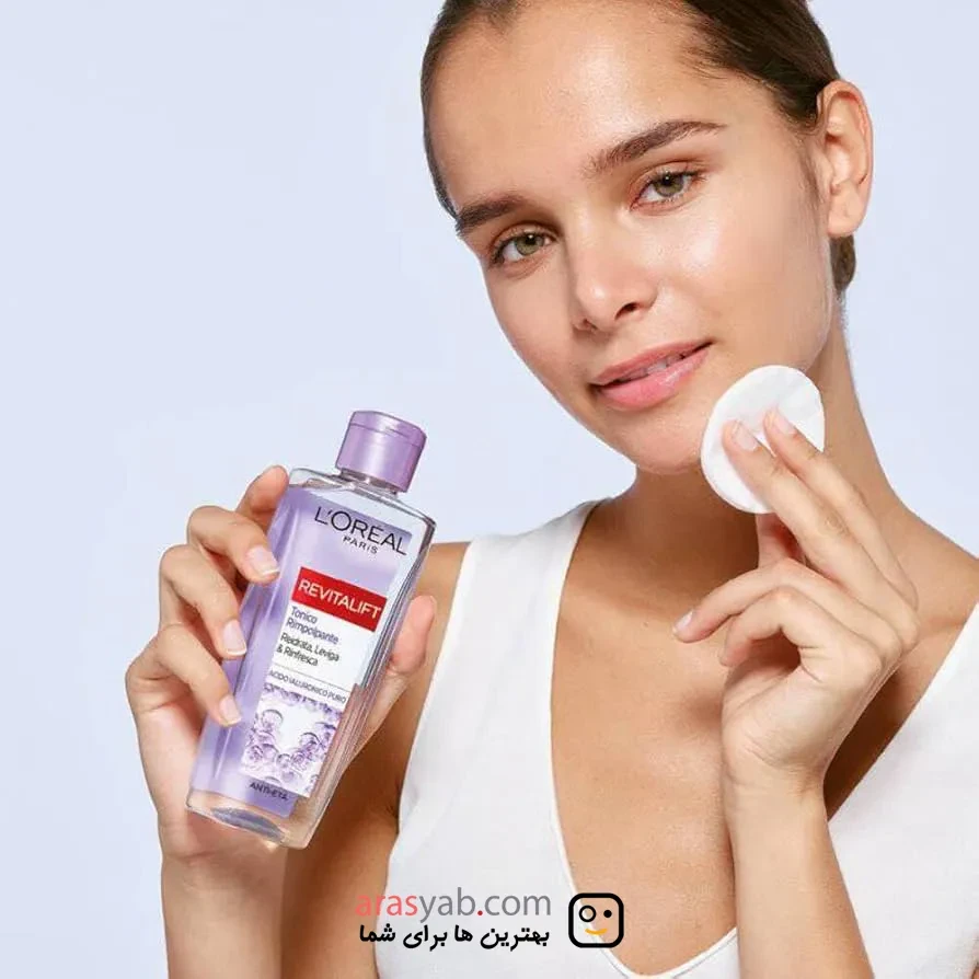 تونر آبرسان و جوانساز رویتالیفت فیلر Revitalift Filler لورال Loreal حجم 200 میل