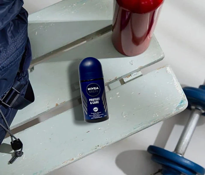 رول ضد تعریق نیوآ Nivea مردانه مدل Protect &amp; Care حجم 50 میل