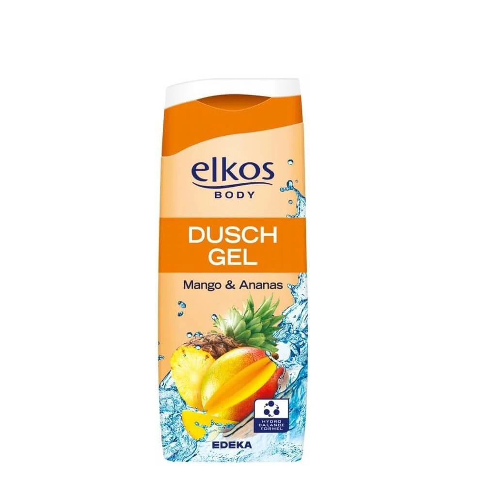 ژل استحمام الکاس با عصاره انبه و آناناس Mango Ananas gel حجم 300 میلی